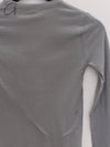 BASERANGE 25 Early Spring Heart Shaped Long Sleeve T-shirt BAS-TOHLS-RB-SP25-BOW BLUE